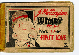 A Popeye spoof believed to have been drawn by Mr. Prolific